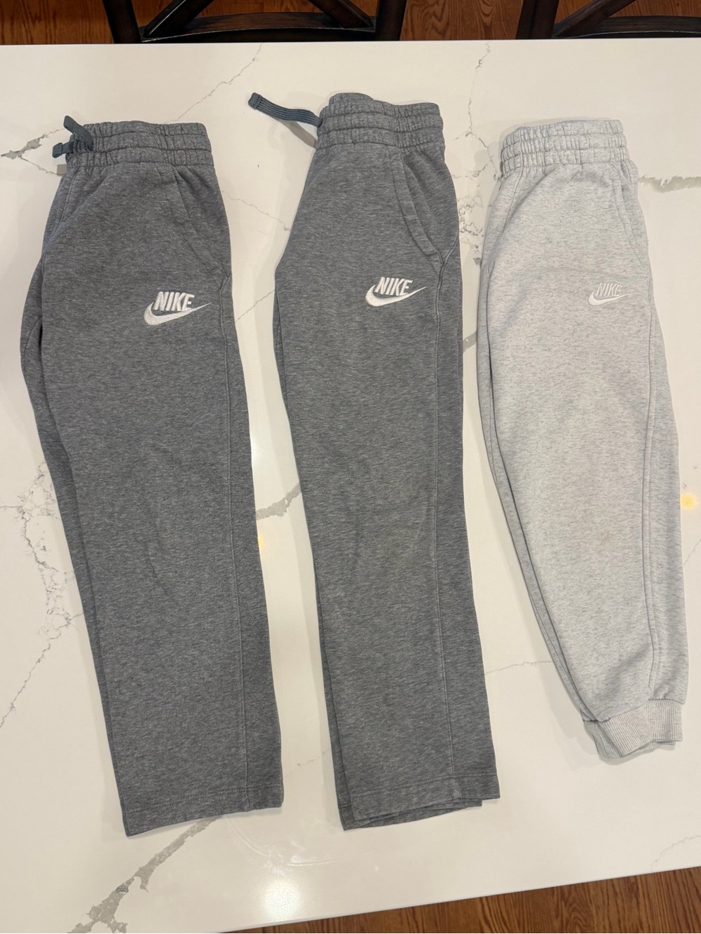 Nike Boys Small Gray Sweatpants (3)